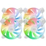 Mars Gaming Pack 3 Ventiladores PC MF-4A 12cm ARGB Blanco